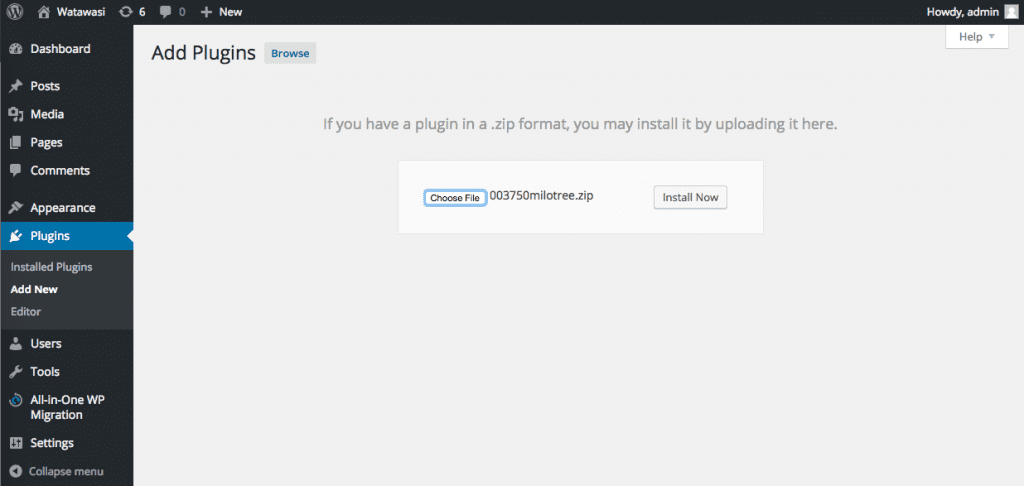 wordpress-choose-file