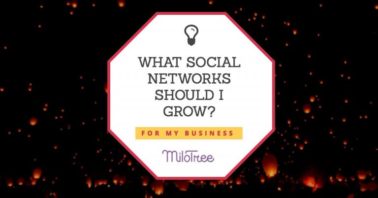 Instagram, Facebook, YouTube, Pinterest: What Social Networks Should I Grow?