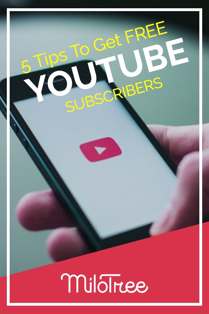 Free YouTube Subscribers: How To Get More! | MiloTree - 735 x 1102 jpeg 109kB