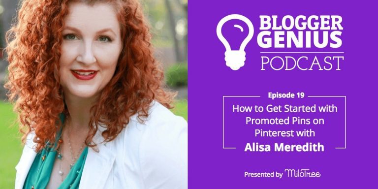 #019: How to Get Started with Promoted Pins on Pinterest with Alisa Meredith