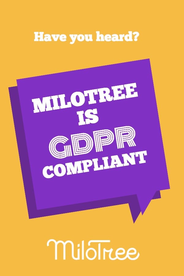 MiloTree is GDPR Compliant | MiloTree.com