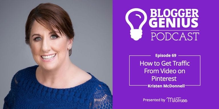 #069: How to Get Traffic From Video on Pinterest with Kristen McDonnell