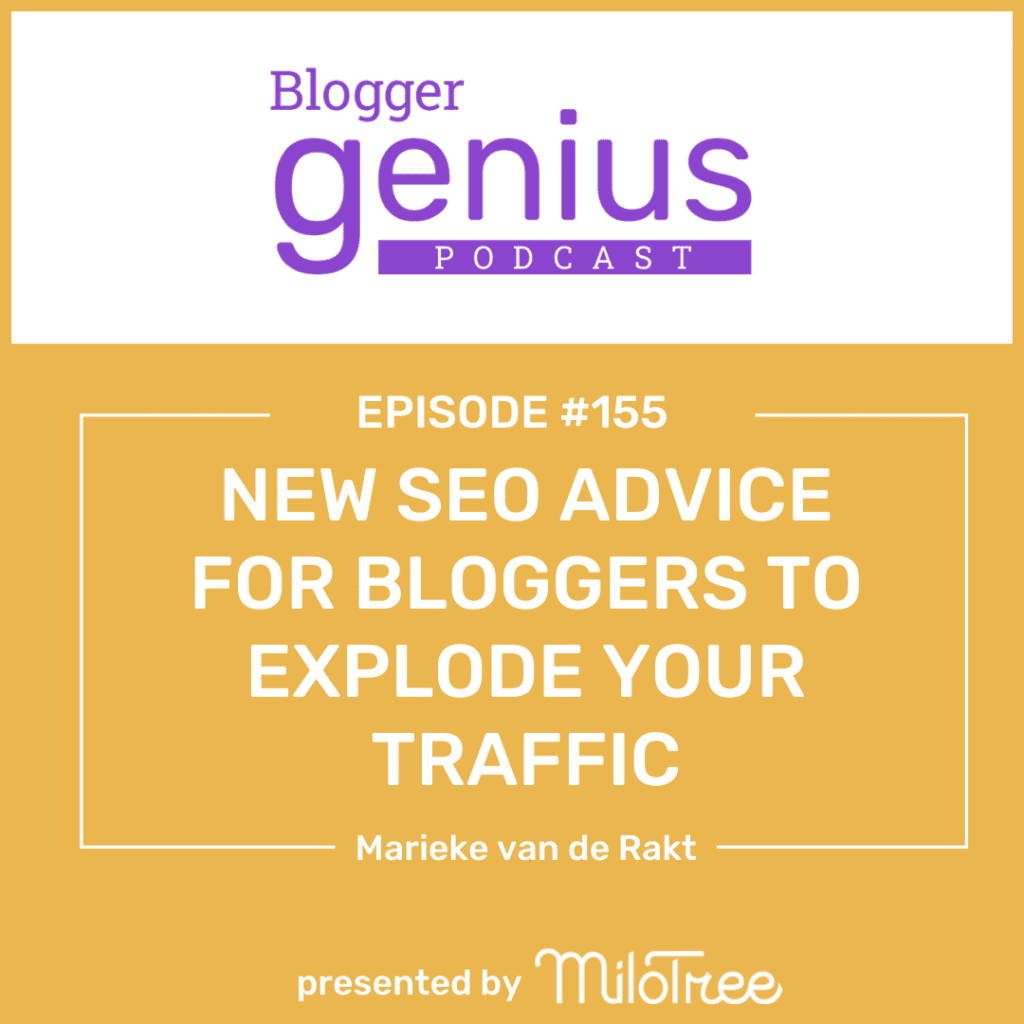 Looking for new SEO advice to explode your traffic in 2021? Click on the link in bio to listen to this episode of The Blogger Genius Podcast with Jillian Leslie to learn how!