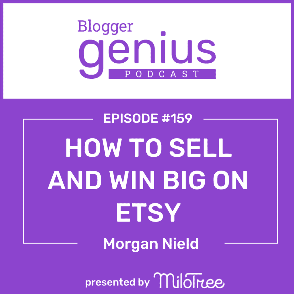 Listen to this new episode of The Blogger Genius Podcast with Jillian Leslie to discover how to sell and win big on Etsy .