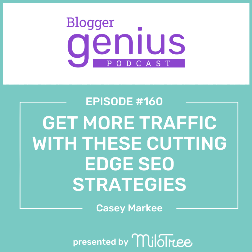 Want to hear new cutting edge SEO strategies and about the Google update in May? Listen to this episode of The Blogger Genius Podcast with Jillian Leslie.