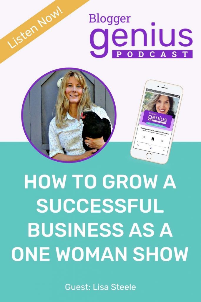 How To Grow a Successful Business as a One-Woman Show | The Blogger Genius Podcast with Jillian Leslie