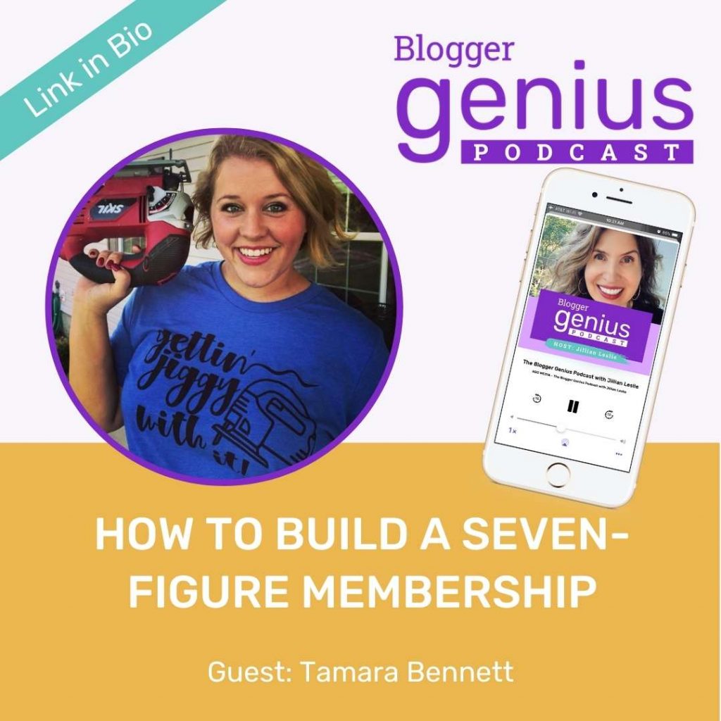 How to Build a Seven-Figure Membership | The Blogger Genius Podcast with Jillian Leslie