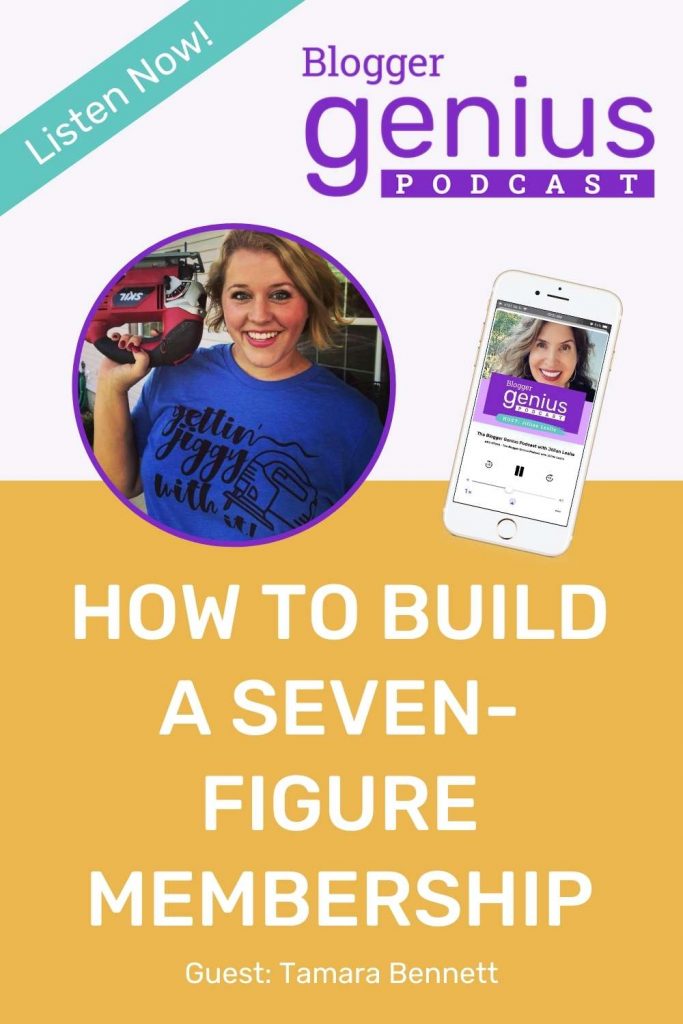 How to Build a Seven-Figure Membership | The Blogger Genius Podcast with Jillian Leslie