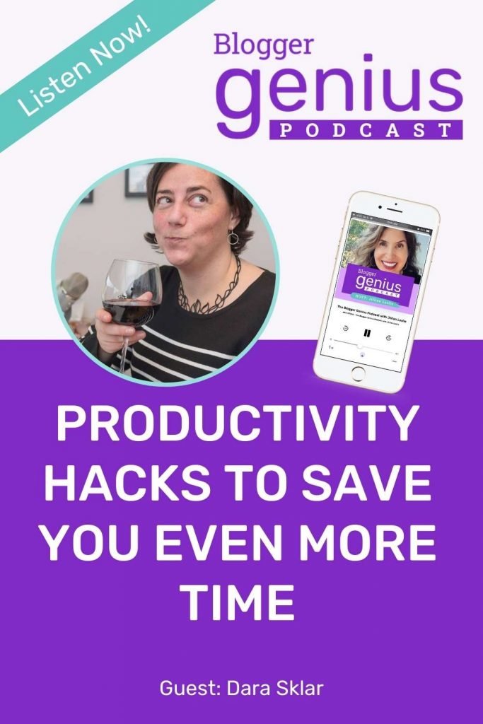 5 More Productivity Hacks to Save You Even More Time! | The Blogger Genius Podcast with Jillian Leslie