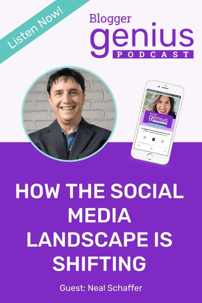 How the Social Media Landscape Is Shifting | The Blogger Genius Podcast with Jillian Leslie