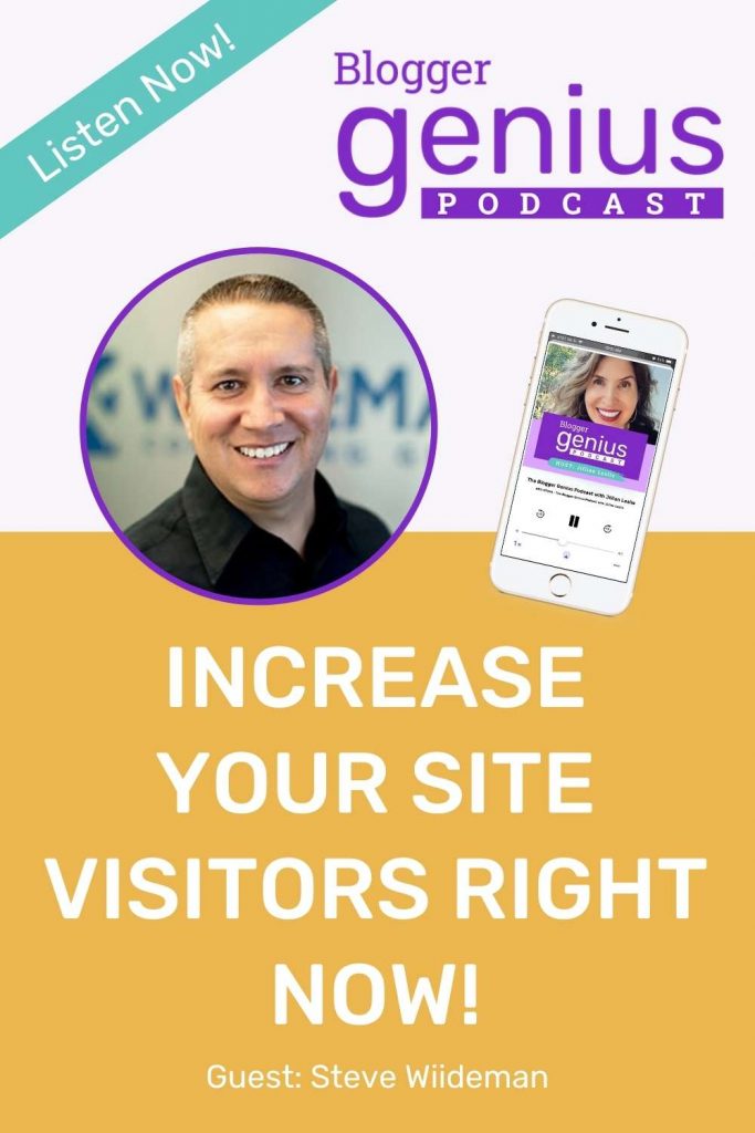 Best Strategies to Increase Your Site Visitors Right Now | The Blogger Genius Podcast with Jillian Leslie