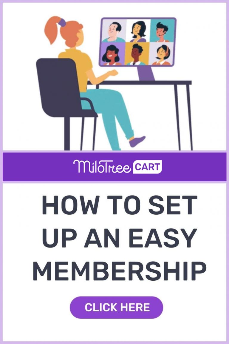 {Ultimate Guide} How to Start an EASY Online Paid Membership | MiloTreeCart