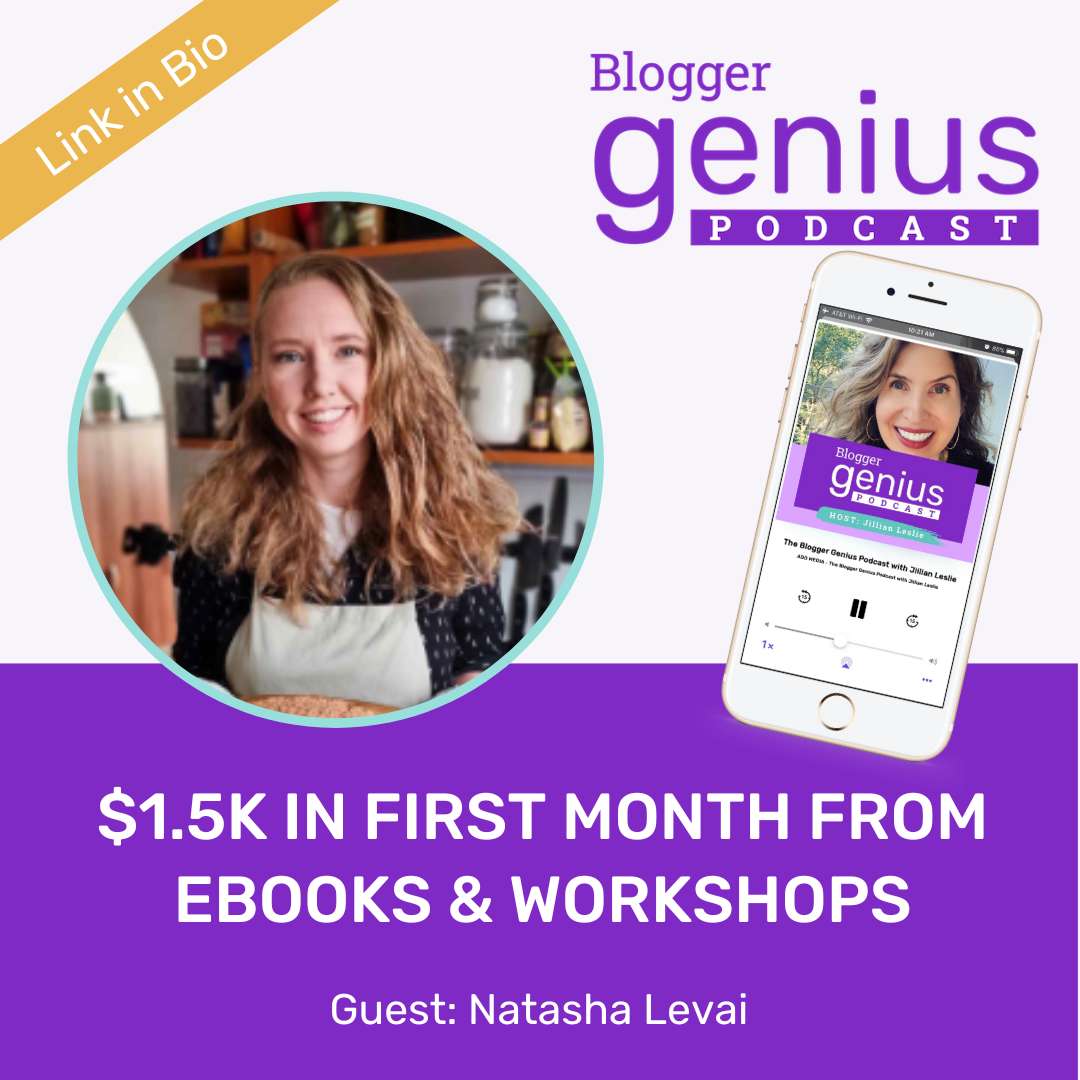 Embrace New Income Opportunities in 2024 | The Blogger Genius Podcast with Jillian Leslie