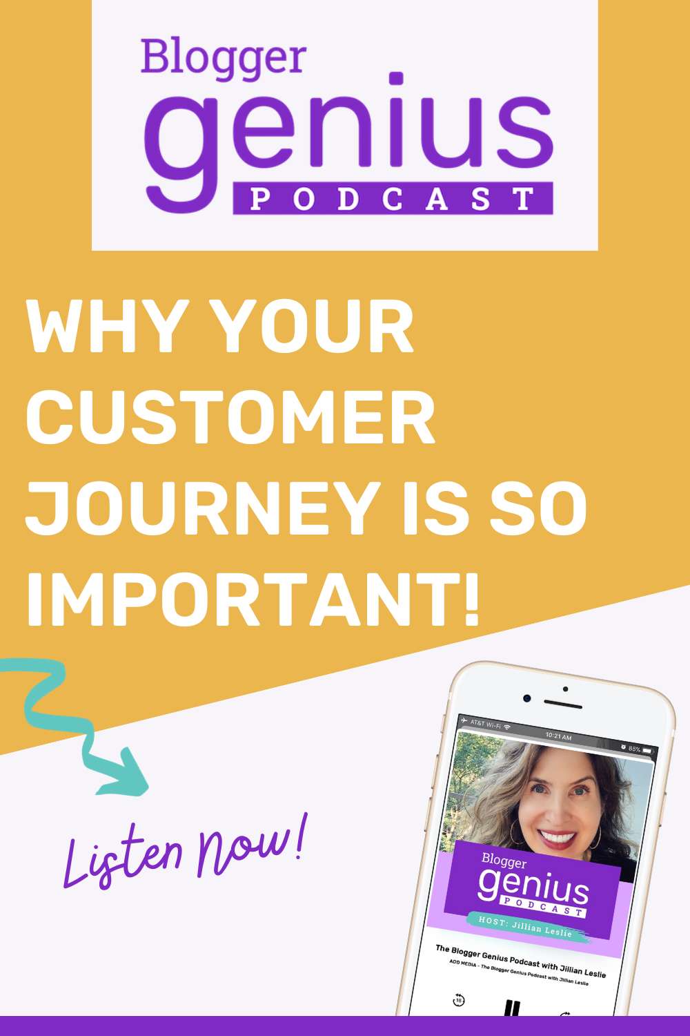Secret Truths About Selling – Part 4 (Why Your Customer Journey Is SO Important) | The Blogger Genius Podcast episode with Jillian Les