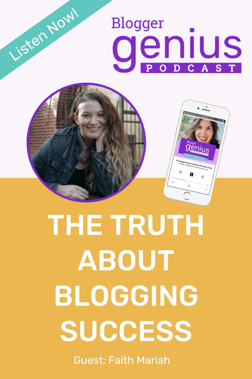 The Truth About Blogging Success: Hard Work and Risks | The Blogger Genius Podcast with Jillian Leslie