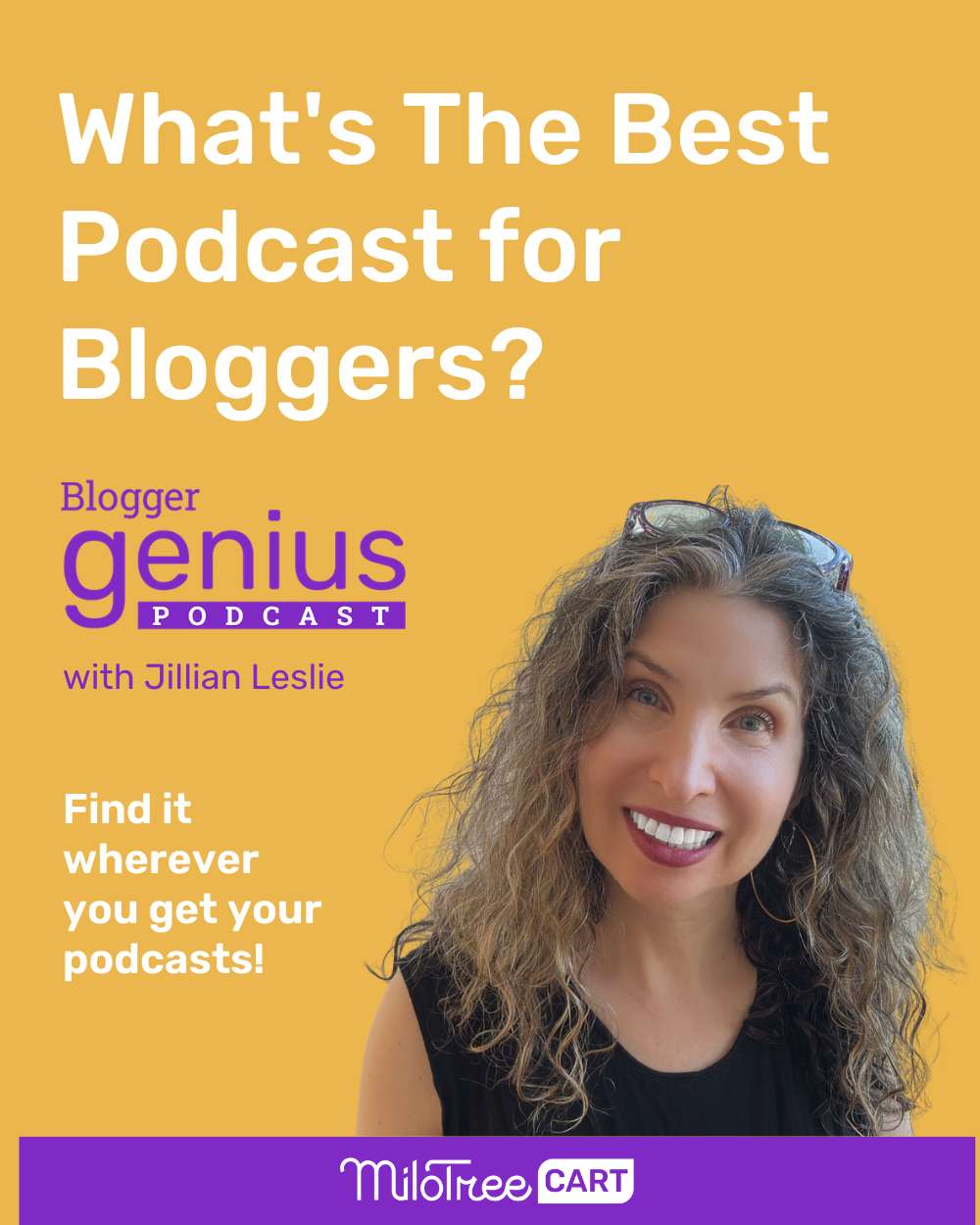 What Is the Best Podcast for Bloggers? | Blogger Genius Podcast brought to you by MiloTree