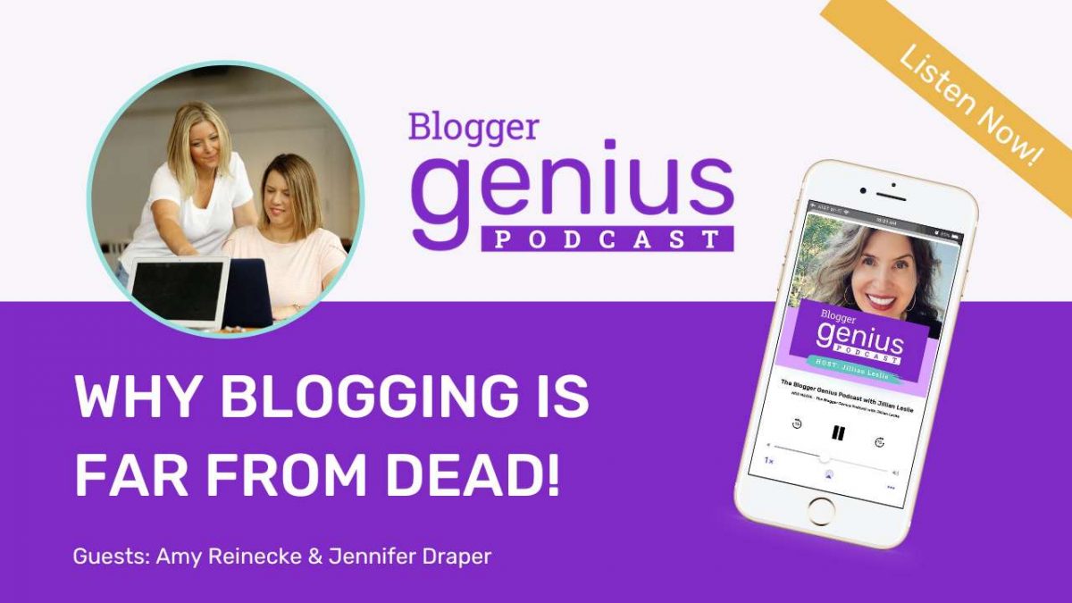If you want to know why blogging is far from dead, listen to my newest episode of The Blogger Genius Podcast. Then use MiloTree to grow your email list and easily monetize your blog by selling digital products. | MiloTree.com