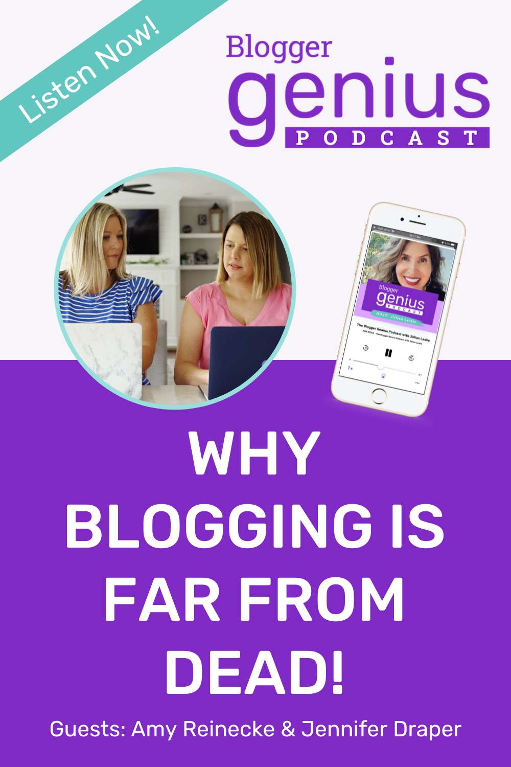 If you want to know why blogging is far from dead, listen to my newest episode of The Blogger Genius Podcast. Then use MiloTree to grow your email list and easily monetize your blog by selling digital products. | MiloTree.com