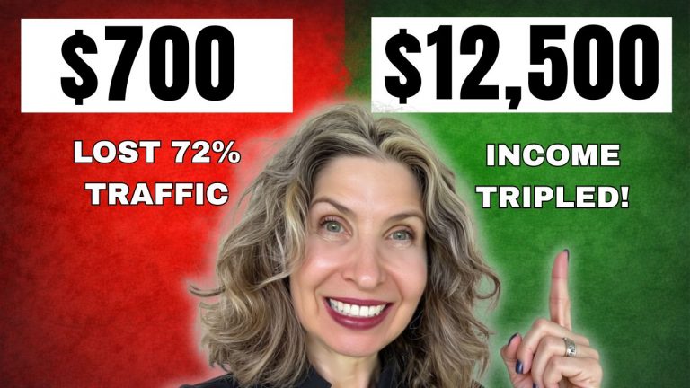 How to Pivot from Ad Revenue to $12,500/Month Selling Digital Products (Real Blogger Case Study)