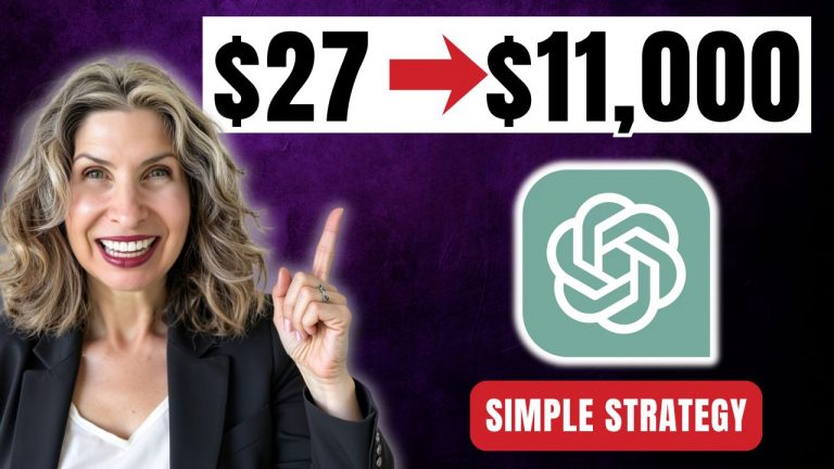 This Simple AI Strategy Turns $27 Into $11,000/Month (Here’s How)