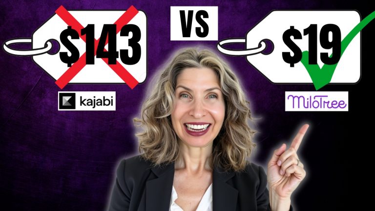 MiloTree vs. Kajabi: Why Most Creators Don’t Need a $143/Month Platform