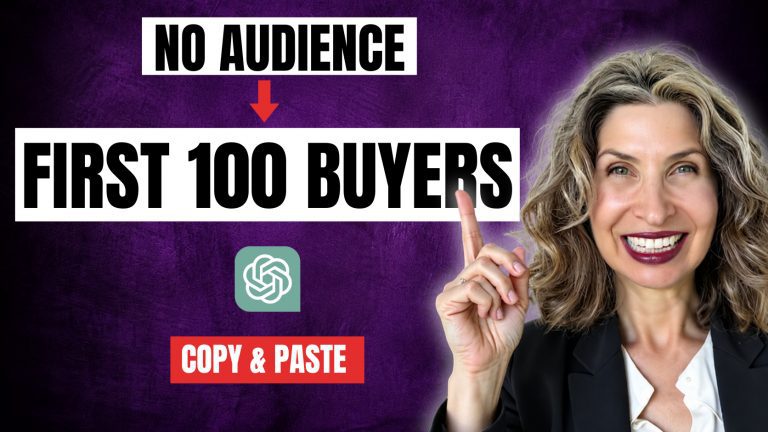 How to Sell a Digital Product Without an Audience ($1,200)