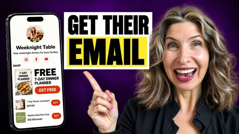 Jillian Leslie explains how to build a free MiloTree link in bio store